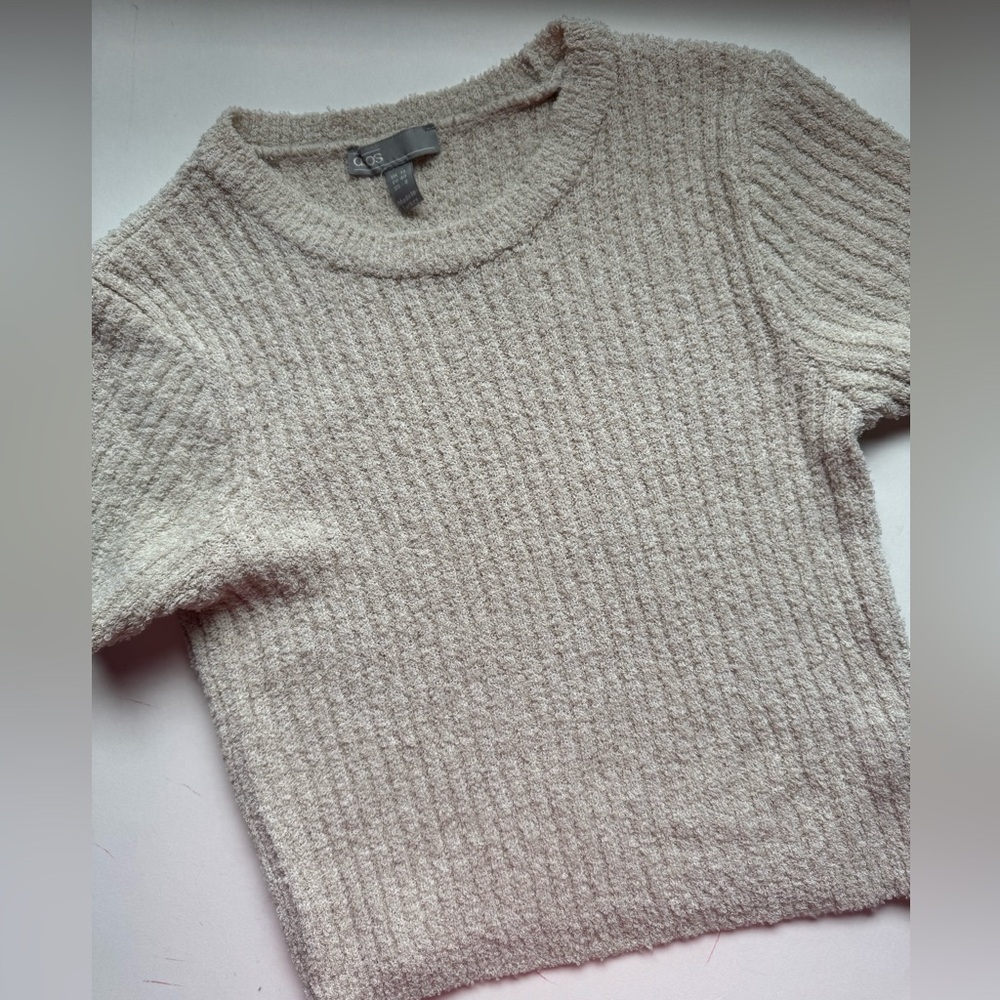 ASOS Cream Sweater Tee Size 8